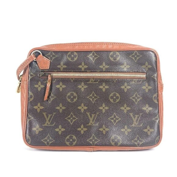 LOUIS VUITTON Monogram Pochette sports Pouch Clutch bag - Picture 1 of 11